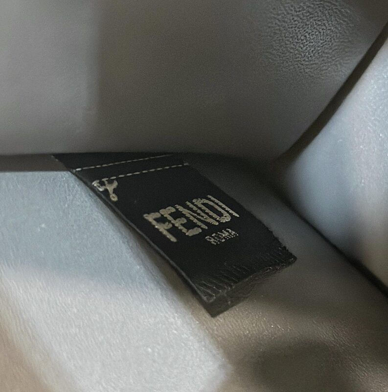 Replica Fendi Peekaboo Mini Grey - high-quality designer bag clone