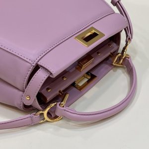 Replica Fendi Peekaboo Pink - top-tier luxury replica shoulder bag