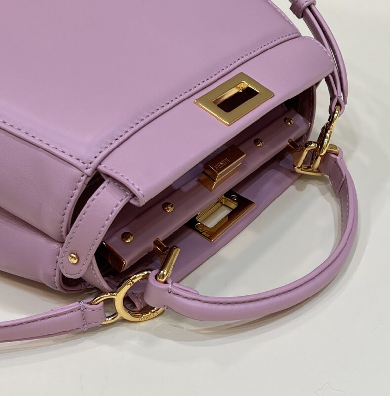 Replica Fendi Peekaboo Pink - top-tier luxury replica shoulder bag