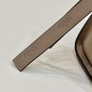 Replica Fendi Peekaboo Small Beige - near-authentic luxury replica handbag