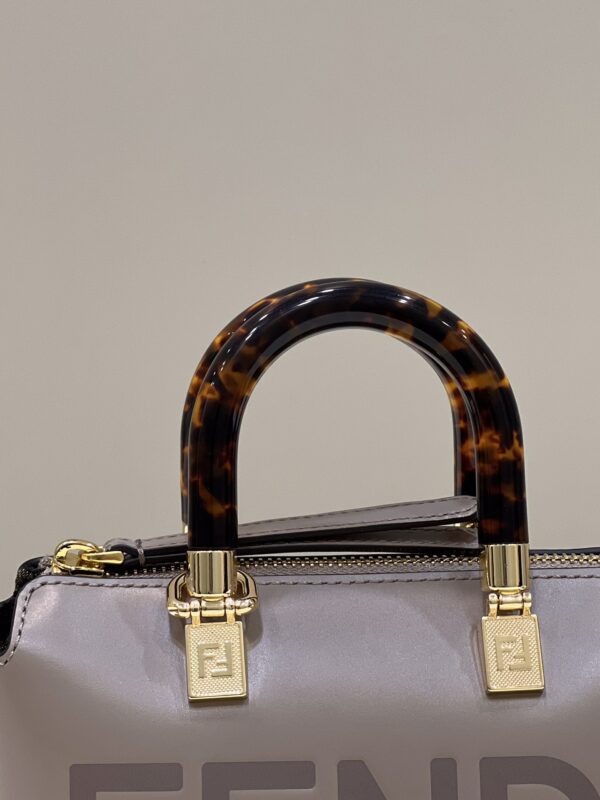 Replica Fendi By The Way Boston Dark Beige - premium 1:1 fake handbag model