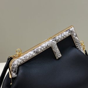Replica Fendi First Black Python - 1:1 designer replica handbag