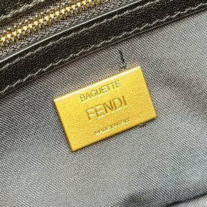 Replica Fendi Baguette Full Leather Black - best-selling designer handbag dupe