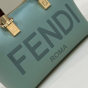 Replica Fendi By The Way Boston Green - premium 1:1 fake handbag model