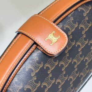 Replica Celine Triomphe Cosmetic Bag - authentic-look luxury purse replica