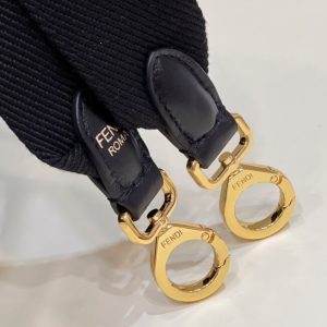 Replica Fendi Peekaboo X Lite Black - authentic-look luxury purse replica