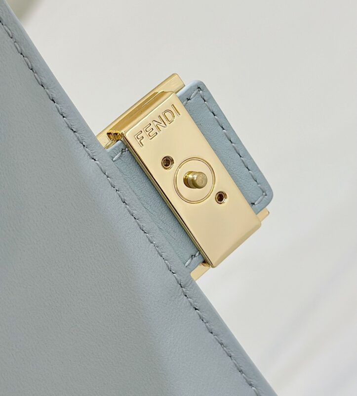 Replica Fendi Baguette Small Sky Blue - premium 1:1 fake handbag model