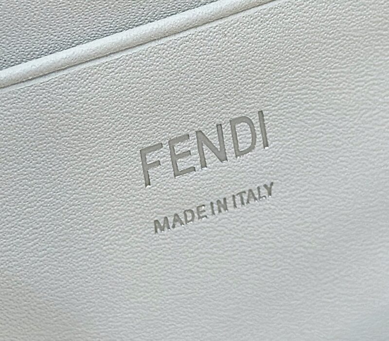 Replica Fendi Baguette Small White - authentic-look luxury purse replica