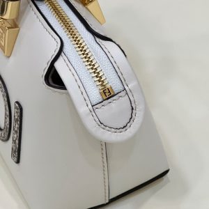 Replica Fendi By The Way Boston White - premium 1:1 fake handbag model