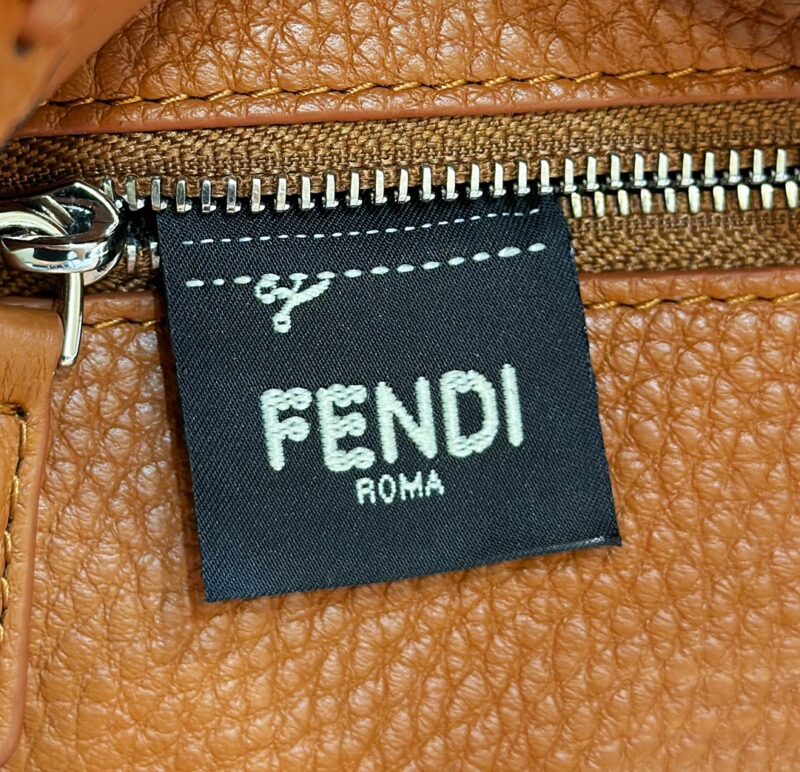 Replica Fendi Peekaboo Small Brown - top-tier luxury replica shoulder bag