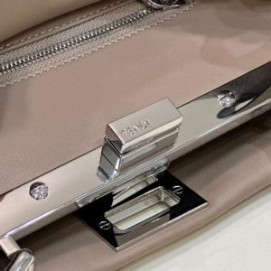 Replica Fendi Peekaboo Small Beige - premium 1:1 fake handbag model