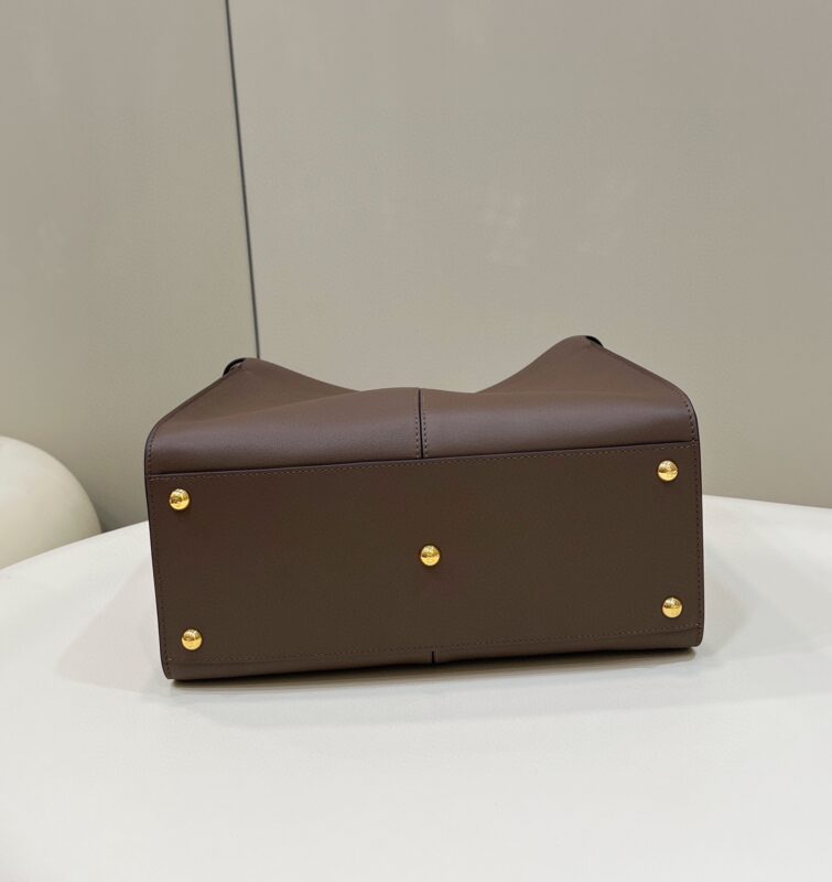 Replica Fendi Peekaboo X Lite Brown - premium 1:1 fake handbag model