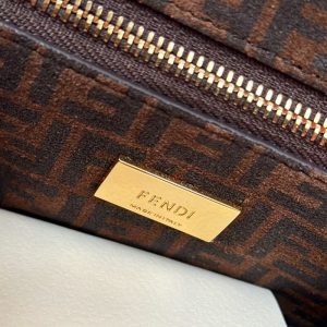 Replica Fendi Peekaboo Medium Red - near-authentic luxury replica handbag