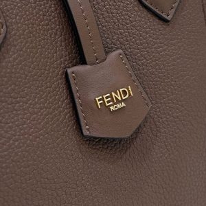 Replica Fendi Origami Small Brown - top-tier luxury replica shoulder bag
