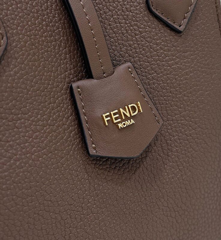Replica Fendi Origami Small Brown - top-tier luxury replica shoulder bag