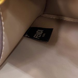 Replica Fendi Peekaboo Medium White - 1:1 designer replica handbag