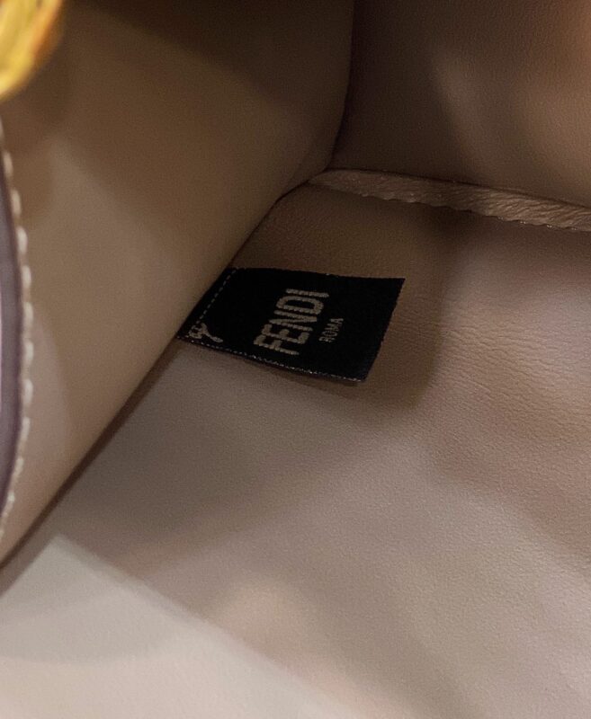 Replica Fendi Peekaboo Medium White - 1:1 designer replica handbag