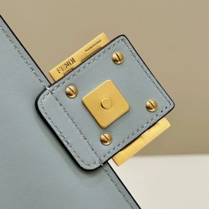Replica Fendi Baguette Sky Blue - premium-grade designer purse dupe