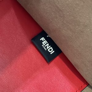 Replica Fendi Peekaboo Tote Red - ultra-realistic fake designer tote