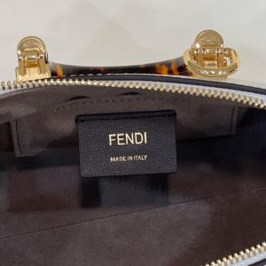 Replica Fendi By The Way Boston White - high-accuracy replica luxury purse