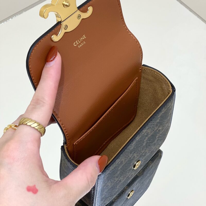 Replica Celine Triomphe Mini Waist Bag - top-tier luxury replica shoulder bag