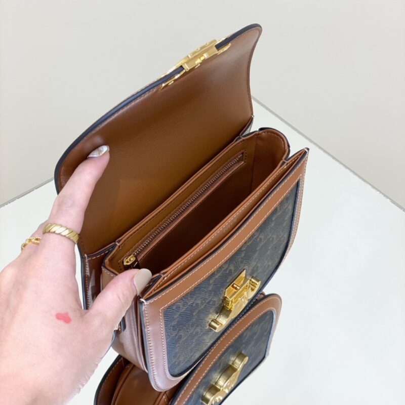 Replica Celine Triomphe Bisaccia Mini - elite superclone designer purse