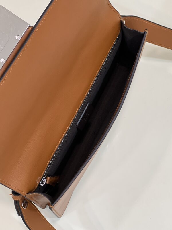 Replica Fendi Baguette Pouch Brown - best quality luxury bag dupe