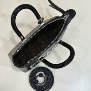 Replica Fendi Boston Black - high-quality designer bag clone