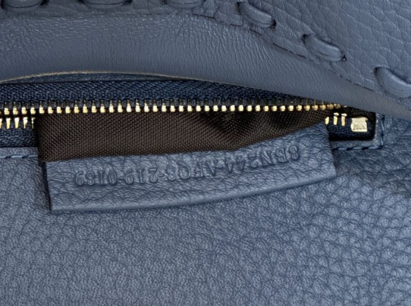 Replica Fendi Peekaboo Small Blue - authentic-look luxury purse replica