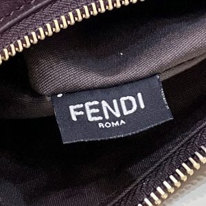 Replica Fendi Fendigraphy Large Black Velvet - top-tier luxury replica shoulder bag