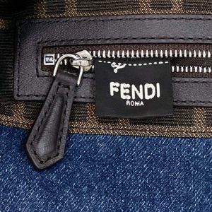 Replica Fendi Baguette Full Blue Denim 7 Replica Fendi Baguette Full Blue Denim - best quality luxury bag dupe