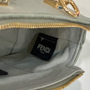 Replica Fendi By The Way Boston Beige Cotton - high-accuracy replica luxury purse