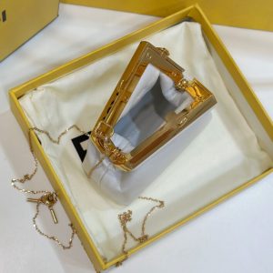 Replica Fendi First Mini White - 1:1 designer replica handbag