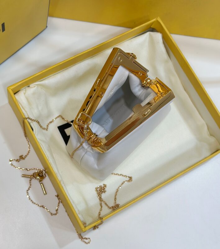 Replica Fendi First Mini White - 1:1 designer replica handbag
