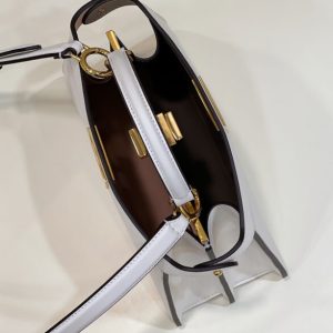 Replica Fendi Peekaboo Medium White - premium 1:1 fake handbag model