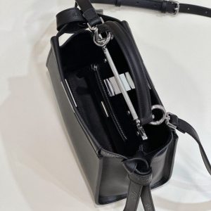 Replica Fendi Peekaboo Small Black - realistic designer-inspired fake bag
