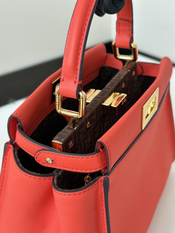 Replica Fendi Peekaboo Medium Red - top-rated replica designer bag