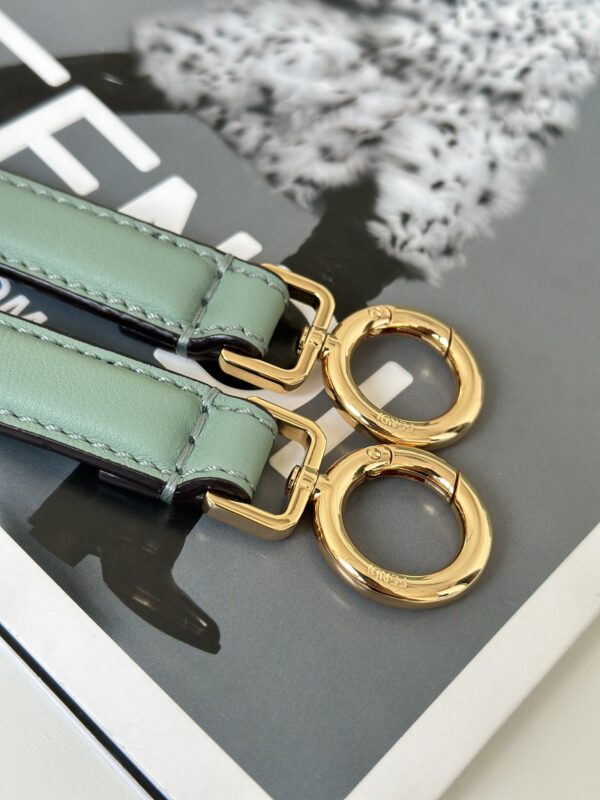 Replica Fendi Peekaboo Medium Light Green - high-quality designer bag clone