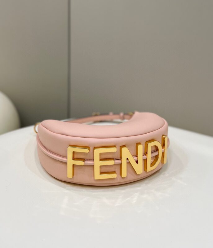 Replica Fendi Fendigraphy Large Light Pink - high-accuracy replica luxury purse