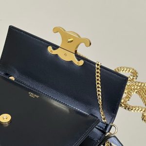 Replica Celine Clutch Soir Black - high-end fake designer purse