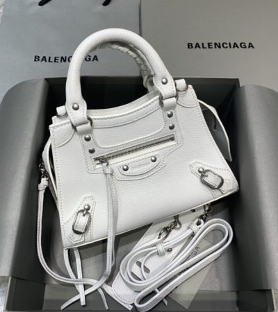 Replica Balenciaga Neo Classic City White - high-end fake designer purse