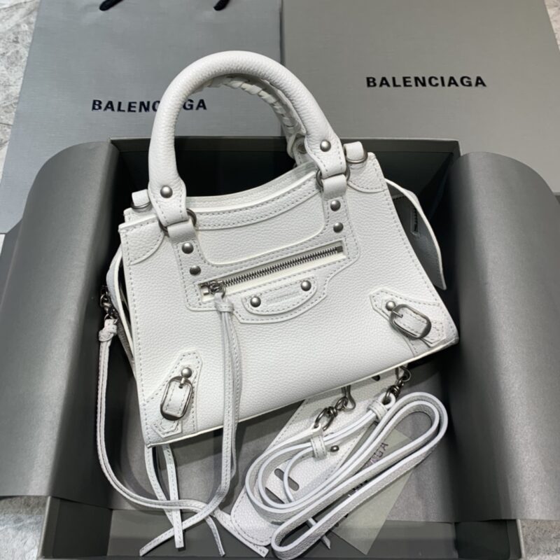 Replica Balenciaga Neo Classic City White - high-end fake designer purse