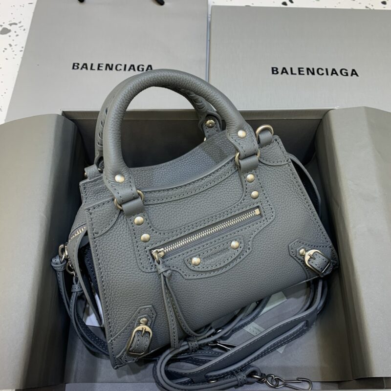 Replica Balenciaga Neo Classic City Grey - top-tier luxury replica shoulder bag
