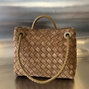 Replica Bottega Veneta Andiamo Suede - authentic-look luxury purse replica