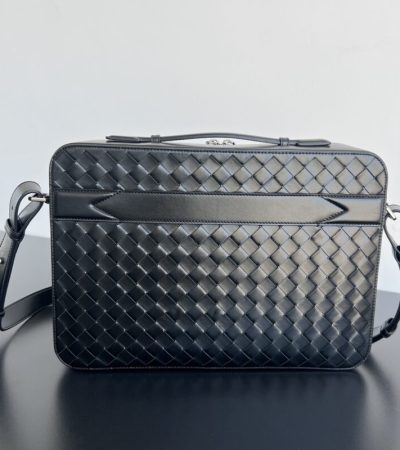 Replica Bottega Veneta Briefcase Black - top-rated replica designer bag