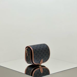 Replica Celine Triomphe Canvas Folco - best quality luxury bag dupe