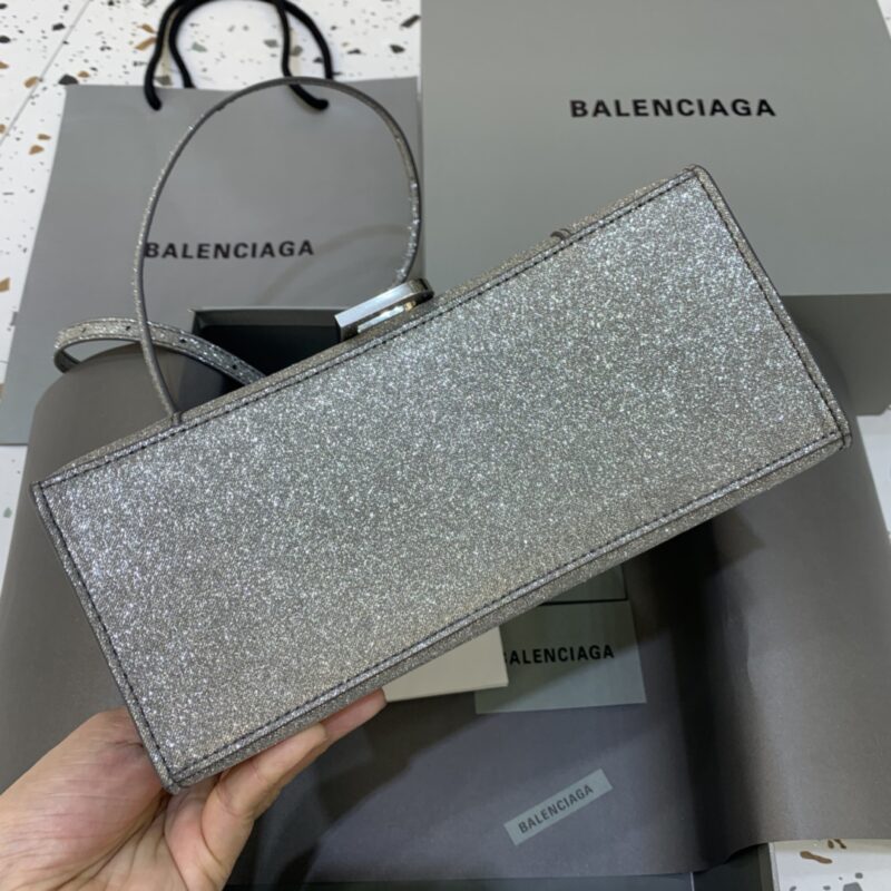 Replica Balenciaga Hourglass Silver - ultra-realistic fake designer tote