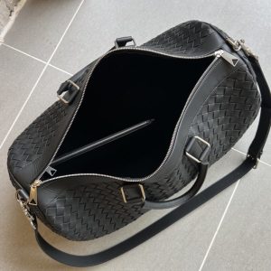 Replica Bottega Veneta Travel Bag Black - best quality luxury bag dupe