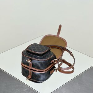 Replica Celine Triomphe Canvas Folco - top-tier luxury replica shoulder bag