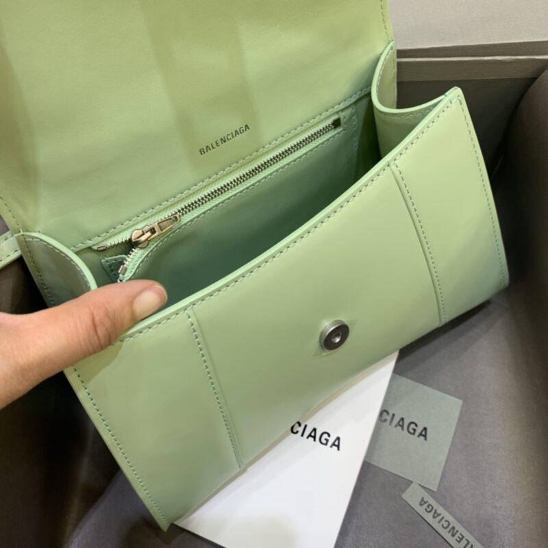 Replica Balenciaga Hourglass Green - top-rated replica designer bag